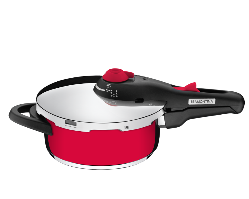 PANELA DE PRESSÃO AÇO INOX 3,0L Ø 22 CM SOLAR - TRAMONTINA