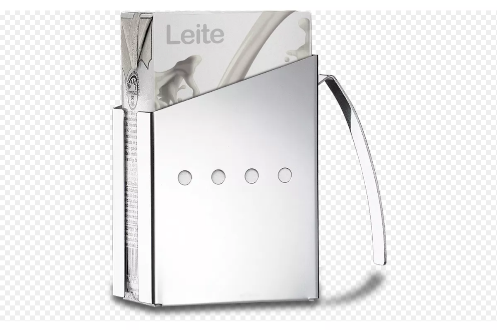 SUPORTE RETANGULAR PARA EMBALAGEM 1L PARMA - BRINOX