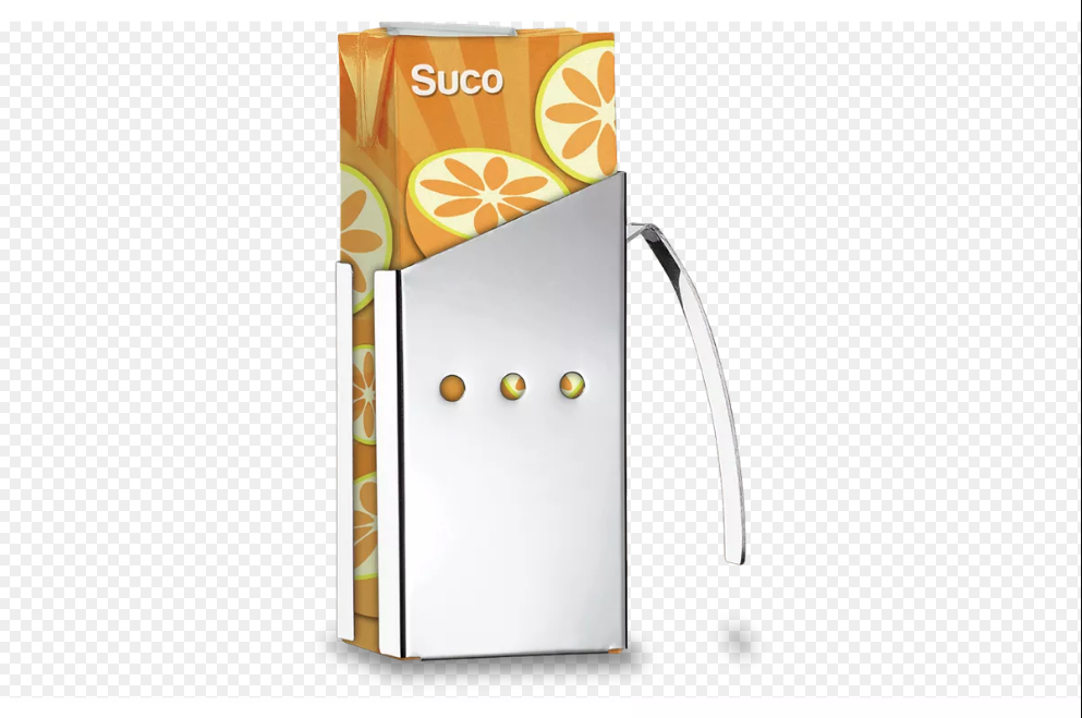 SUPORTE QUADRADO INOX PARA SUCO 1L PARMA - BRINOX 