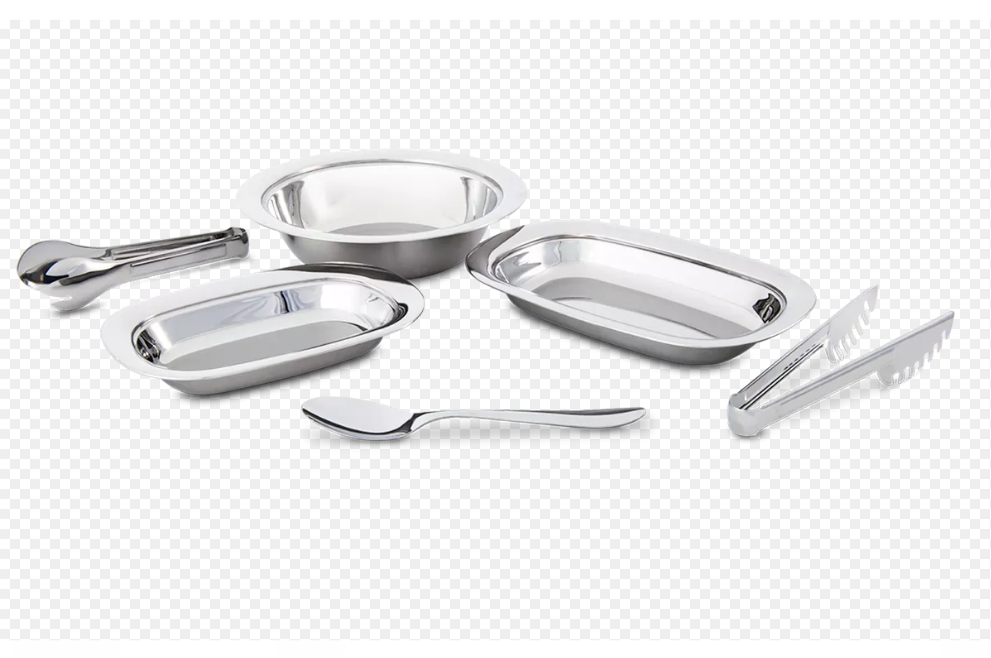 CONJUNTO AÇO INOX PARA SERVIR 6 PEÇAS LYON - BRINOX