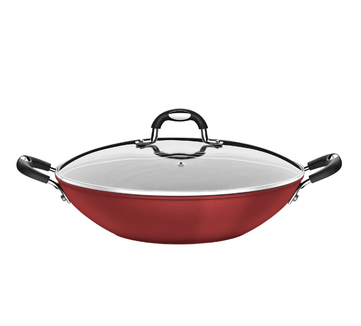 PANELA WOK ALUMÍNIO COM REVESTIMENTO INTERNO ANTIADERENTE Ø 32 CM 4,8L PARIS - TRAMONTINA