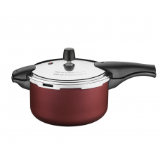 PANELA DE PRESSÃO DE ALUMÍNIO COM REVESTIMENTO INTERNO ANTIADERENTE 6,0L Ø 24 CM VANCOUVER - TRAMONTINA