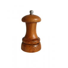 MOEDOR DE PIMENTA PEQUENO EM MADEIRA COLONIAL - PEPPERMILL 