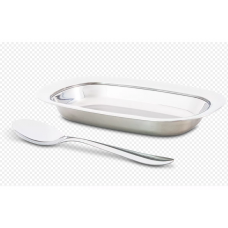 CONJUNTO AÇO INOX PARA ARROZ 2 PEÇAS LYON - BRINOX 