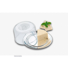 CONJUNTO PARA QUEIJO MINAS E RICOTA 2 PEÇAS  PETÚNIA - BRINOX