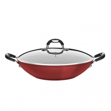 PANELA WOK ALUMÍNIO COM REVESTIMENTO INTERNO ANTIADERENTE Ø 32 CM 4,8L PARIS - TRAMONTINA