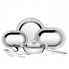 JOGO AÇO INOX PARA SERVIR 8 PEÇAS CICLO - TRAMONTINA