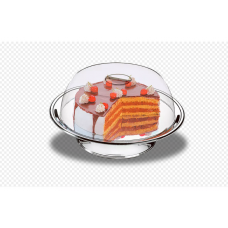 CONJUNTO PARA BOLO COM PEDESTAL 2 PEÇAS PETÚNIA - BRINOX