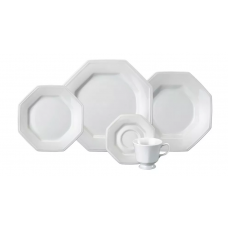 JOGO DE JANTAR CHÁ 30 PEÇAS DE PORCELANA PRISMA - SCHIMITD