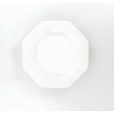 ESTOJO COM 6 PRATOS FUNDOS DE PORCELANA PRISMA - SCHMITD