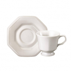 ESTOJO COM 6 XÍCARAS DE CAFÉ COM PIRES PORCELANA PRISMA - SCHMITD