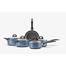 CONJUNTO DE PANELAS 5 PEÇAS MINT COBALTO - BRINOX 