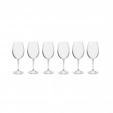 JOGO 6 TCS CRISTAL ECOL GASTRO VINHO TINTO 450ML REF: 16OZ