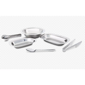 CONJUNTO AÇO INOX PARA SERVIR 6 PEÇAS LYON - BRINOX