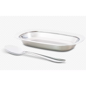 CONJUNTO AÇO INOX PARA ARROZ 2 PEÇAS LYON - BRINOX 